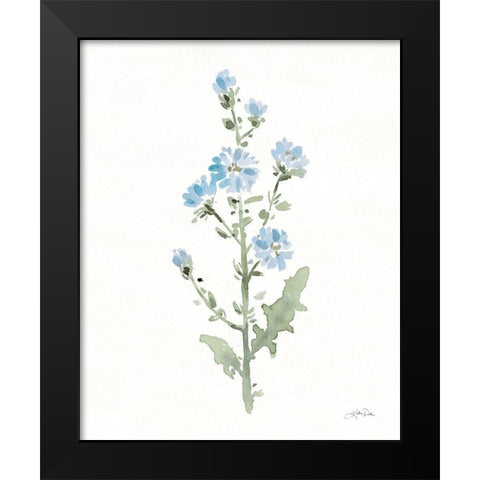 Flowers of the Wild III Black Modern Wood Framed Art Print by Pete, Katrina