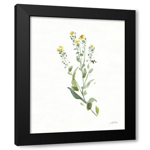 Flowers of the Wild IV Black Modern Wood Framed Art Print by Pete, Katrina
