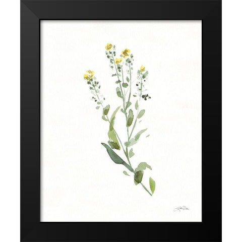 Flowers of the Wild IV Black Modern Wood Framed Art Print by Pete, Katrina