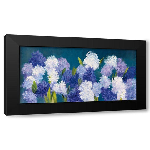 Bold Hyacinth Crop Black Modern Wood Framed Art Print by Purinton, Julia
