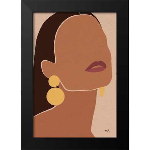 Summer Glow I Black Modern Wood Framed Art Print by Hershey, Moira