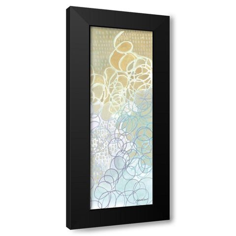 Ecstatic III Black Modern Wood Framed Art Print with Double Matting by Lovell, Kathrine