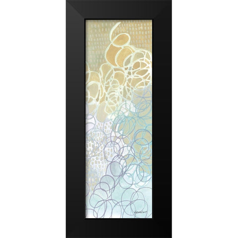 Ecstatic III Black Modern Wood Framed Art Print by Lovell, Kathrine