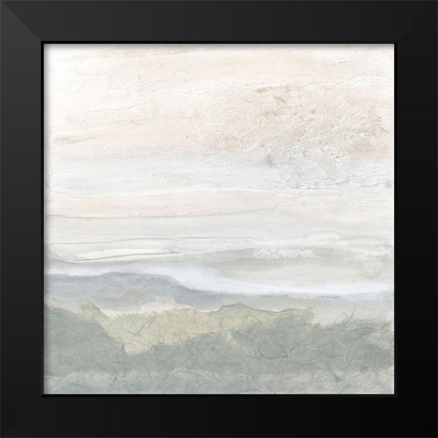 Beyond the Brush I Black Modern Wood Framed Art Print by Paschke, Chris