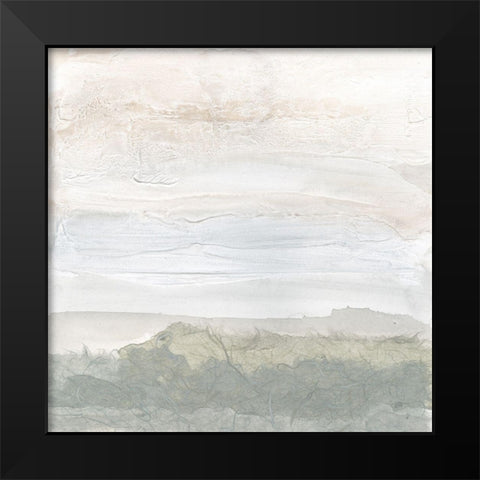 Beyond the Brush II Black Modern Wood Framed Art Print by Paschke, Chris