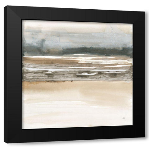 Arctic Thaw I Black Modern Wood Framed Art Print with Double Matting by Paschke, Chris