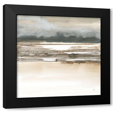Arctic Thaw II Black Modern Wood Framed Art Print by Paschke, Chris