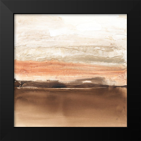 Sand Shadows II Black Modern Wood Framed Art Print by Paschke, Chris