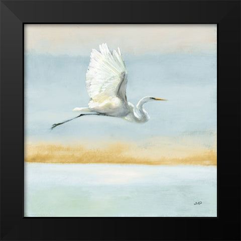 Flight Blue Sky Black Modern Wood Framed Art Print by Purinton, Julia