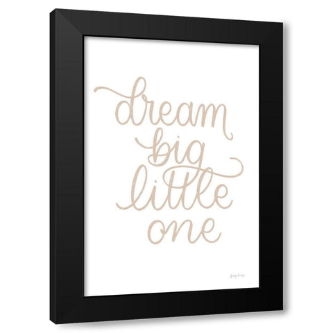 Boho Nursery IV Brown Black Modern Wood Framed Art Print by Thorns, Becky