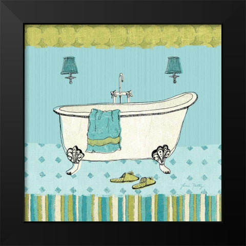 Good Clean Fun I Black Modern Wood Framed Art Print by Petty, Lisa