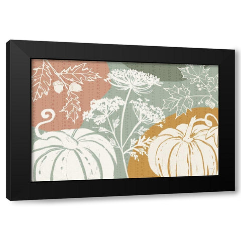 Autumn Tones I Black Modern Wood Framed Art Print with Double Matting by Tavoletti, Anne