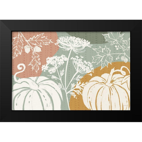 Autumn Tones I Black Modern Wood Framed Art Print by Tavoletti, Anne