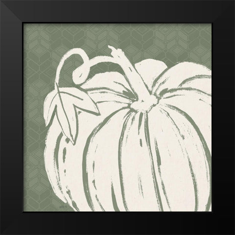 Autumn Tones VII Black Modern Wood Framed Art Print by Tavoletti, Anne