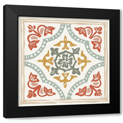 Autumn Tones XII Black Modern Wood Framed Art Print by Tavoletti, Anne