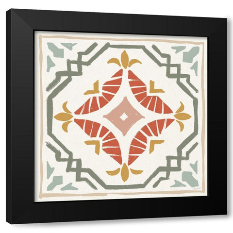 Autumn Tones XIII Black Modern Wood Framed Art Print with Double Matting by Tavoletti, Anne