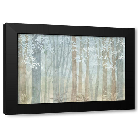 Woodland Love I Black Modern Wood Framed Art Print by Grove, Beth