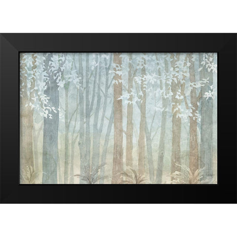 Woodland Love I Black Modern Wood Framed Art Print by Grove, Beth