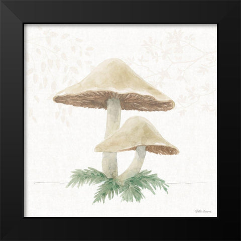 Woodland Love VI Black Modern Wood Framed Art Print by Grove, Beth