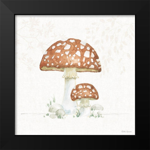 Woodland Love VII Black Modern Wood Framed Art Print by Grove, Beth