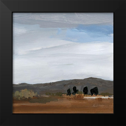 Alamosa Black Modern Wood Framed Art Print by Munger, Pamela