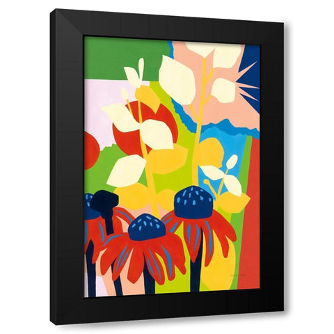 Its Not a Dream Bold Black Modern Wood Framed Art Print by Gallagher, Megan