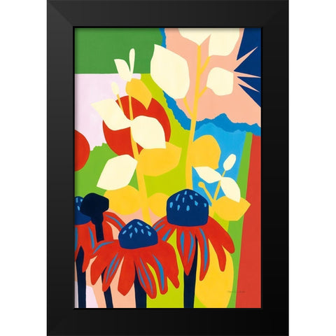 Its Not a Dream Bold Black Modern Wood Framed Art Print by Gallagher, Megan