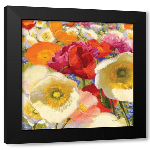 Sunny Abundance II Black Modern Wood Framed Art Print by Novak, Shirley