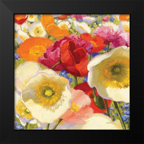 Sunny Abundance II Black Modern Wood Framed Art Print by Novak, Shirley