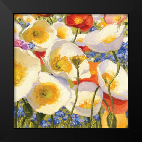 Sunny Abundance III Black Modern Wood Framed Art Print by Novak, Shirley