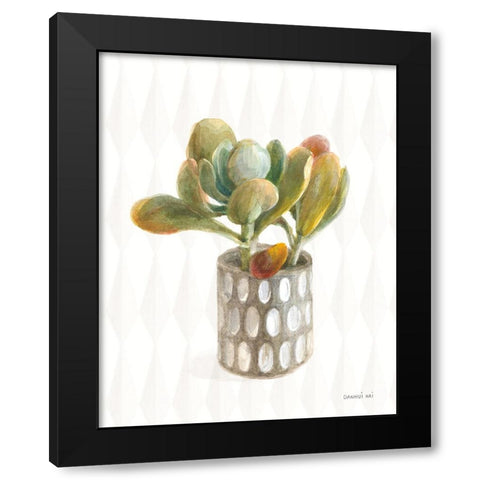 Desert Greenhouse XIV Black Modern Wood Framed Art Print with Double Matting by Nai, Danhui