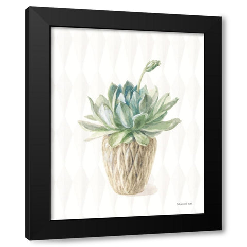 Desert Greenhouse XV Black Modern Wood Framed Art Print by Nai, Danhui