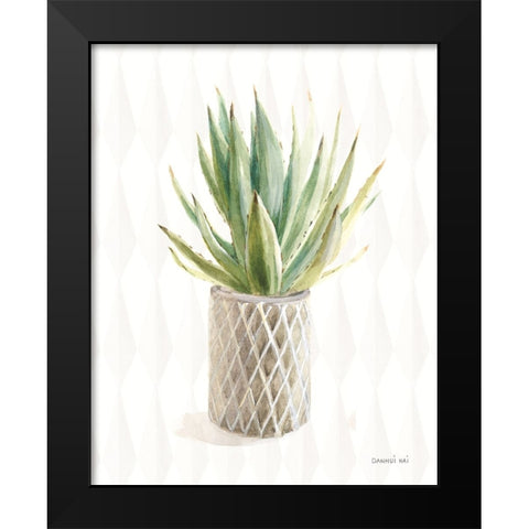 Desert Greenhouse XIX Black Modern Wood Framed Art Print by Nai, Danhui