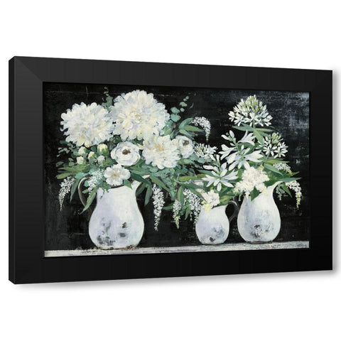 Late Summer Bouquet IV Black Modern Wood Framed Art Print with Double Matting by Purinton, Julia