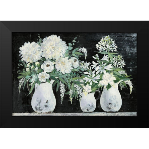 Late Summer Bouquet IV Black Modern Wood Framed Art Print by Purinton, Julia