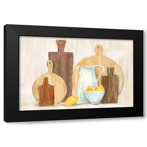 Marnies Kitchen III Black Modern Wood Framed Art Print with Double Matting by Schlabach, Sue