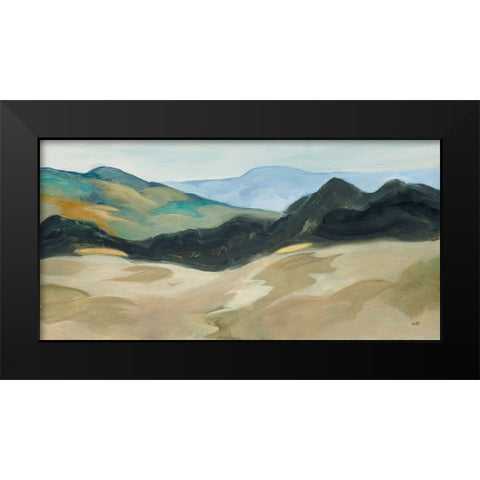 Layers of Range Black Modern Wood Framed Art Print by Purinton, Julia