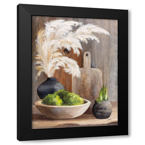 Spring Tableaux I Black Modern Wood Framed Art Print by Purinton, Julia