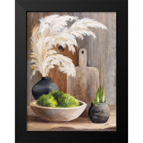 Spring Tableaux I Black Modern Wood Framed Art Print by Purinton, Julia