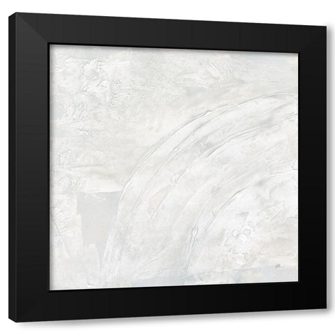 Toned Texture VII Black Modern Wood Framed Art Print with Double Matting by Paschke, Chris