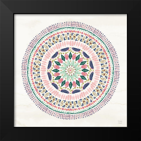 The Tropics VIII Black Modern Wood Framed Art Print by June, Dina