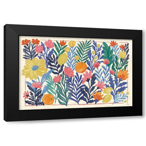 Cyprus I Black Modern Wood Framed Art Print with Double Matting by Penner, Janelle