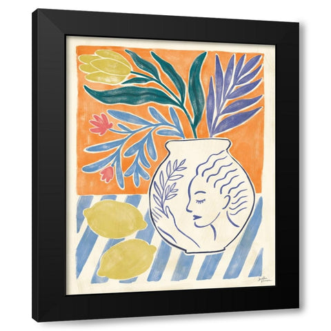 Cyprus IV Black Modern Wood Framed Art Print by Penner, Janelle