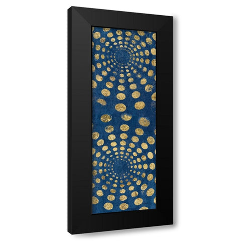 Juxtapose II Panel III Black Modern Wood Framed Art Print by Warrick, Cheryl