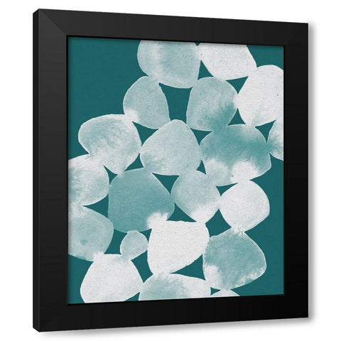 Boho Beautiful I Deep Lake Black Modern Wood Framed Art Print with Double Matting by Hershey, Moira