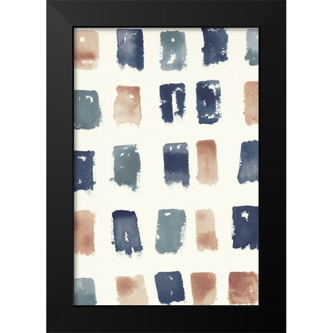 Pas Parfait III Rose Crop Black Modern Wood Framed Art Print by Novak, Shirley