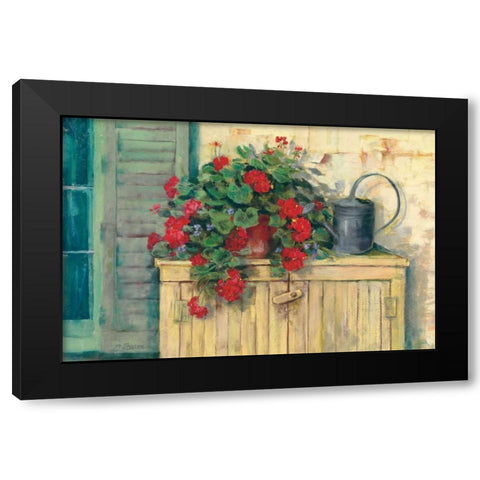 Gardeners Still Life Black Modern Wood Framed Art Print by Rowan, Carol