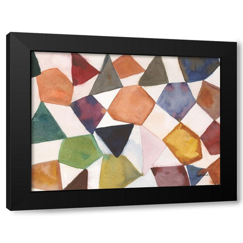 Tilt Shift III Black Modern Wood Framed Art Print by Warrick, Cheryl