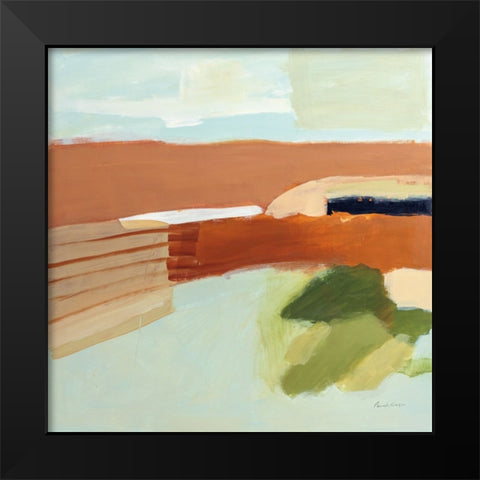 Secrets in the Desert Black Modern Wood Framed Art Print by Munger, Pamela