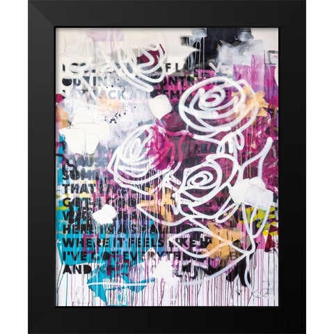 Ive Got Everything Black Modern Wood Framed Art Print by Youngstrom, Kent